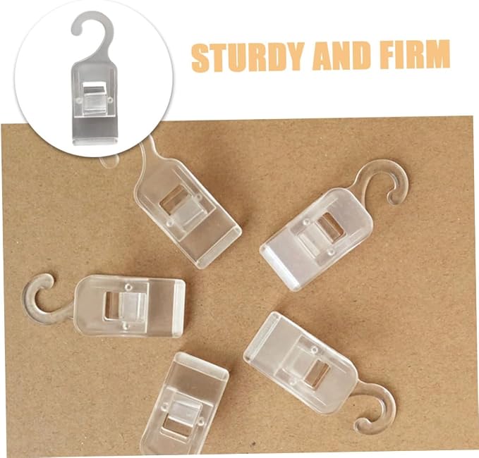 12pcs Strong Clamp Hooks Hanger Clips - Image 7