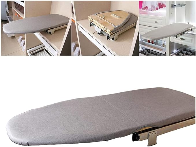 Hiding Ironing Board Ironing Board, 180 Degree Rotation Foldable Pull Out by Unknown