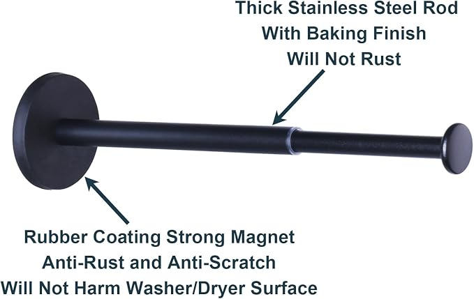 Magnetic Hanger Organizer Rack, Extendable Clothes Hanger Stacker - Image 4