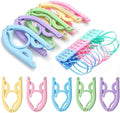 20 PCS Travel Hangers with 12 Pcs Clips by Trubetter