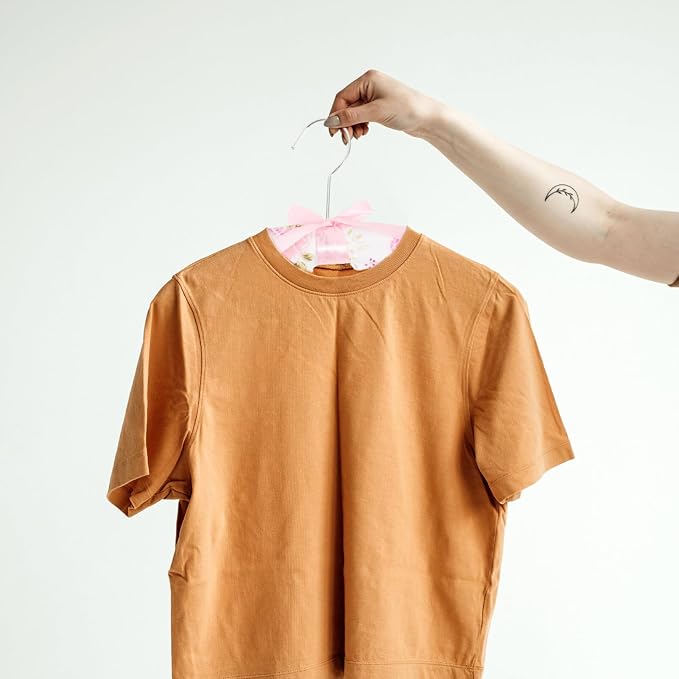 5Pcs Heavy Duty Soft Sponge Clothes Hangers - Image 3