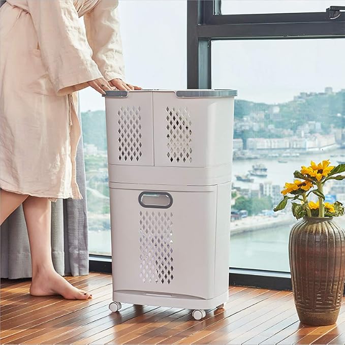 Removable Laundry Basket Classification Thickened Storage Rack Household - Image 2