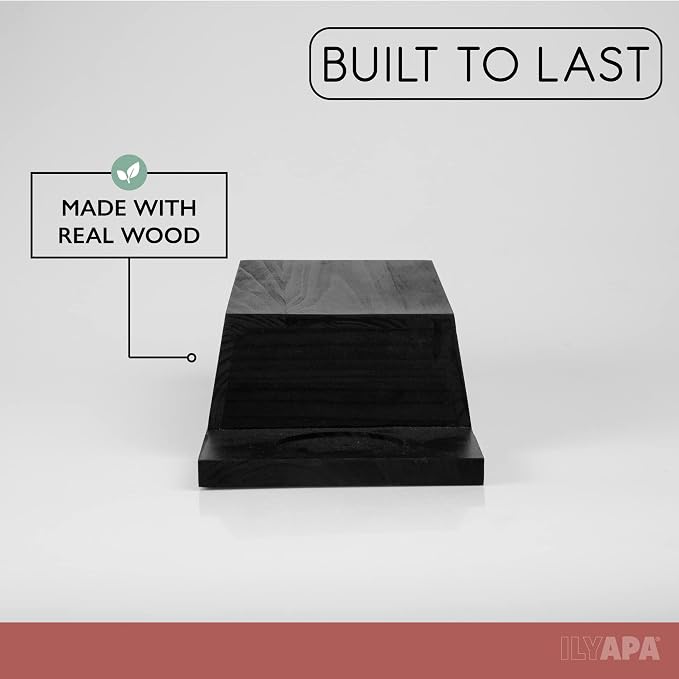 Ilyapa Wooden Laundry Pedestal, Detergent Holder - Image 4