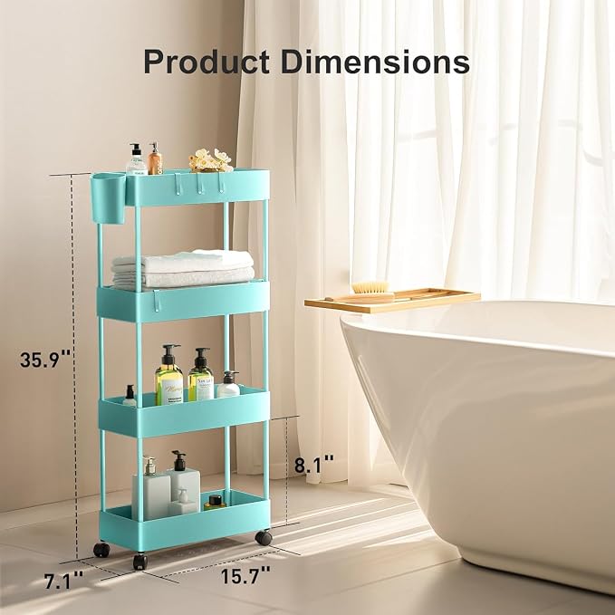 Pipishell Slim Storage Cart - Image 2