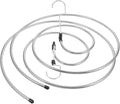 Thickened Stainless Steel Spiral Laundry Drying Hanger Set 2pcs, Windproof Bed by EXAOMBLE