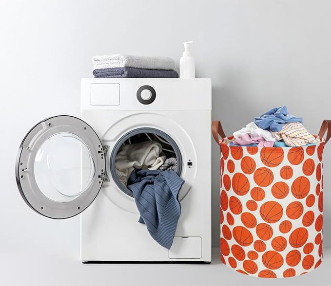 Kids Laundry Hamper, Baseball laundry Basket, Baby Boy Nursery Hamper, - Image 5