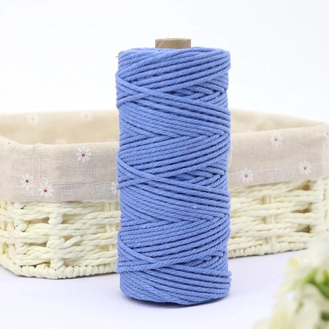 2/3/4mm Twine Cotton Colored Bakers Twine 109Yard Macrame Cord by Unknown