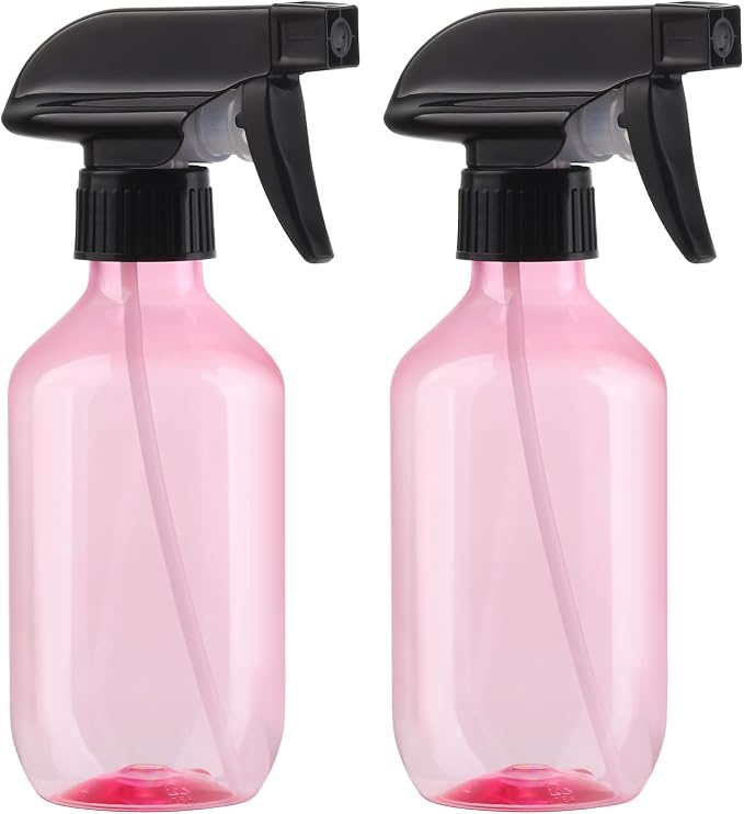 Empty Spray Bottles, 10 oz Refillable Water Spray Bottle Adjustable Nozzle by D+Dymoece