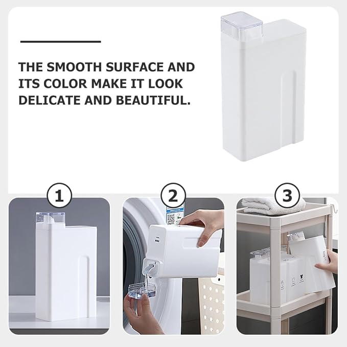 Large Capacity Laundry Detergent Bottle Multipurpose Refillable Soap Dispenser - Image 2