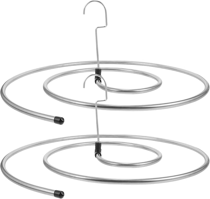 ARTIBETTER 2pcs Spiral Laundry Drying Rack Hanger Set, Thickened 304 Stainless by ARTIBETTER
