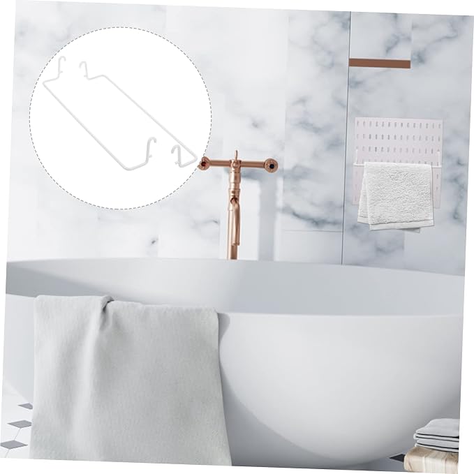2 Pcs Pegboard Towel Holder Hooks Paper Towel Holders - Image 4