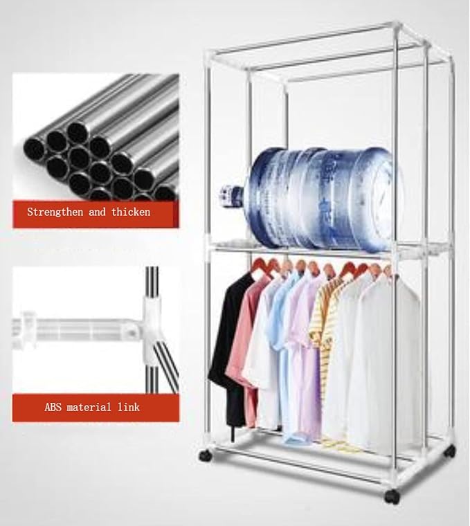 Electric Clothes Dryer, Portable 2-Tier Electric Clothes Drying Rack - Image 5
