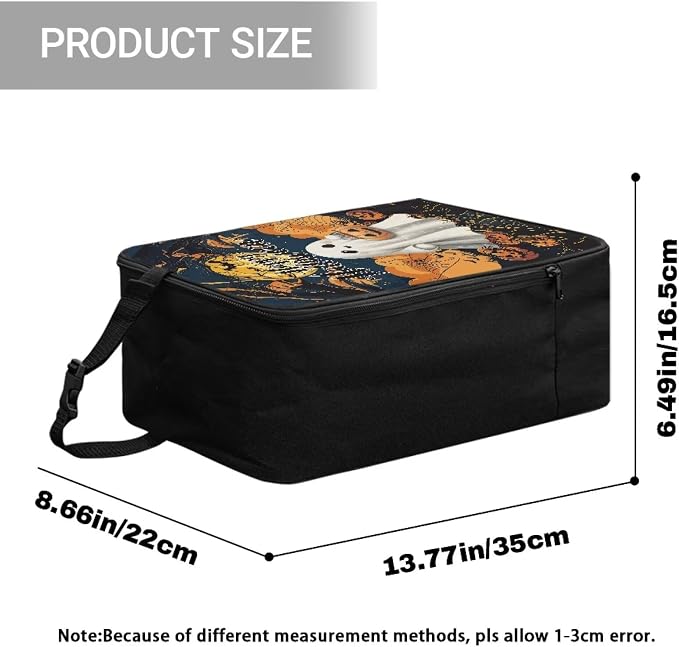 Pumpkin Ghost Garment Steamer Case Lightweight Travel Iron Storage Bag Portable - Image 7