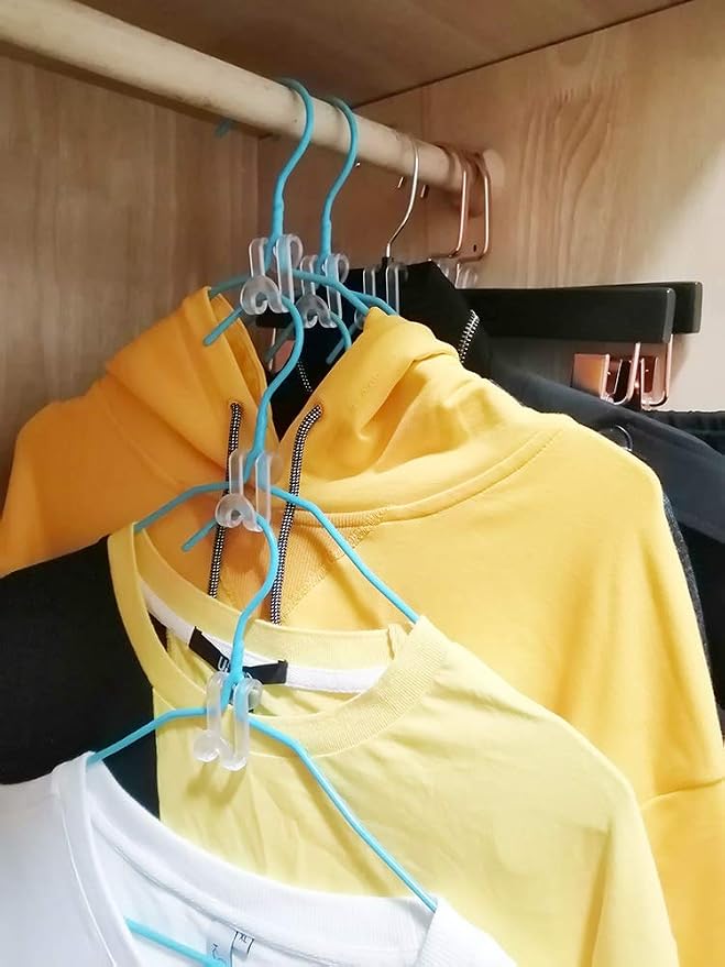 60 Pcs Clothes Hanger Connector Hooks, Mini Cascading Hanger Hooks - Image 4