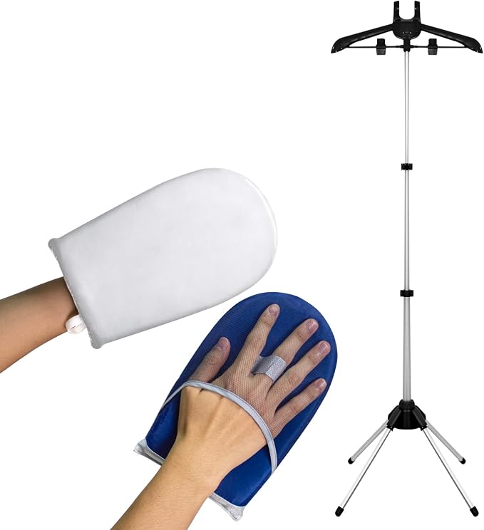 Clothes Steamer Stand Hanger by Unknown