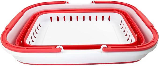 SAMMART 26L Collapsible Plastic Laundry Basket - Image 3