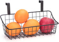LeleCAT Basket with hook Grid Storage Basket, Hang it behind a door or on a by HomeSpaceStorageBasket