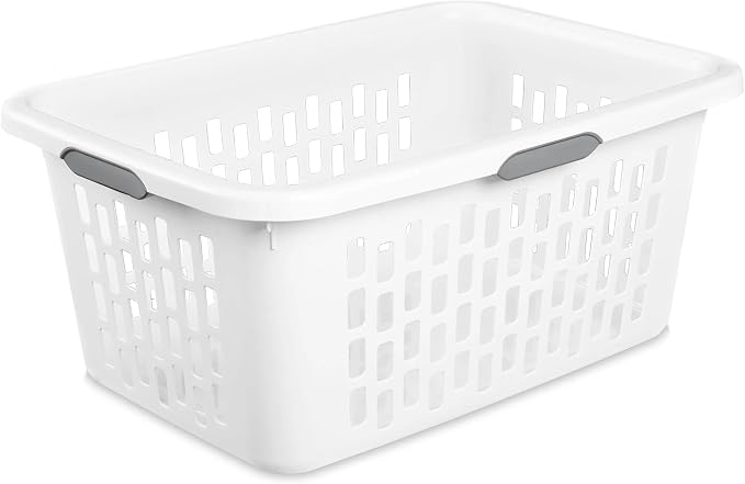 Large Plastic Laundry Basket - Image 4