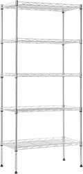 Meet perfect 5-Tier Wire Shelving Unit, NSF Certified Metal Storage Rack by Meet+perfect