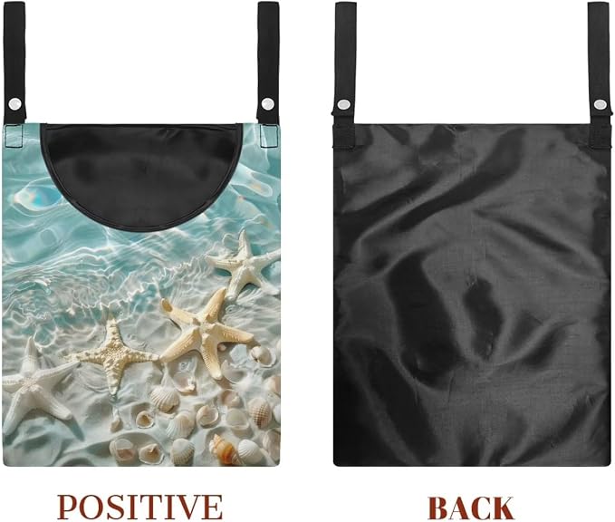 Shell Clothes Pin Bag Clothespin Bag Holder Large Capacity Clothespin Holder - Image 7