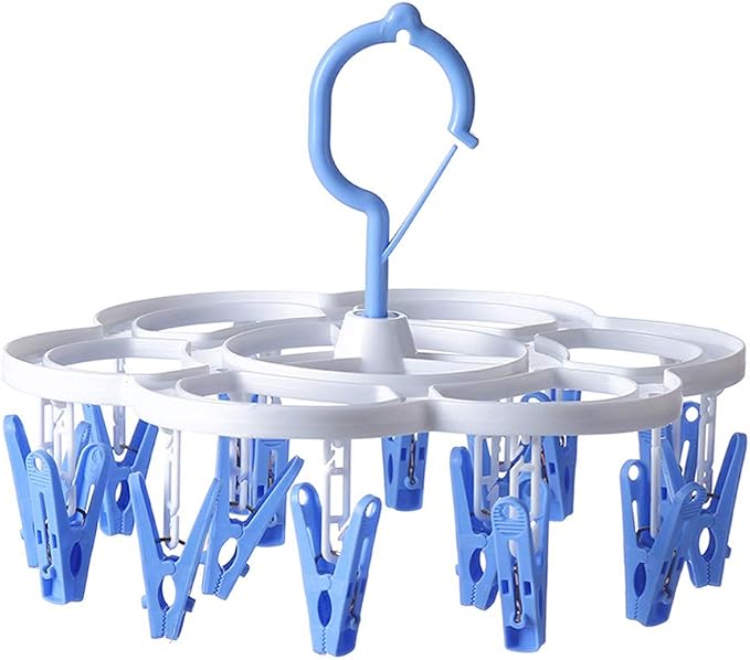 Clothespin Rack Laundry Drying Rack, Clothes Hangers by Fanghome