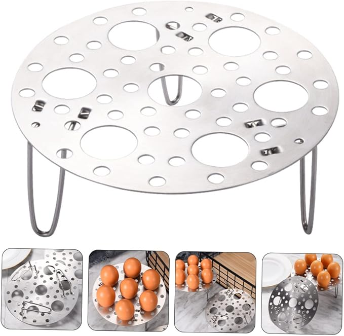 Alipis Multipurpose Steaming Rack Egg Pot Steam Tray Steamer - Image 6