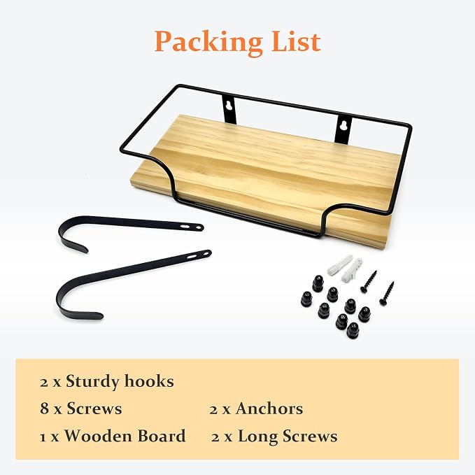 SMZCTYI Iron Board Holder, Wall Mount - Image 7