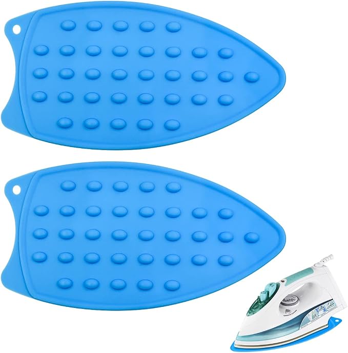 yuntop 2 Pcs Silicone Iron Rest Pads Multipurpose Iron Hot Resistant Mat by yuntop