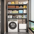 Laundry Shelf, 5 Tier Over Washer and Dryer Storage Shelves, Adjustable Easy to by KILISTEELS