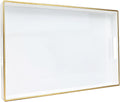 Spsyrine White Decorative Serving Tray by Spsyrine
