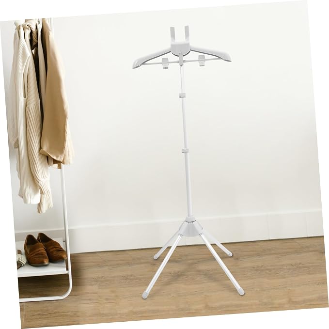 Clothes Drying Rack Garment Steamer Stand Hanger - Image 9