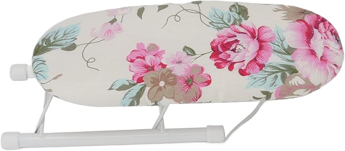 Portable Tabletop Ironing Board Foldable Mini Ironing Board Stable Support by Zerone