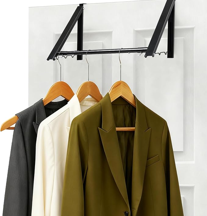 Over The Door Hanger, Foldable Over The Door Drying Rack by Unknown