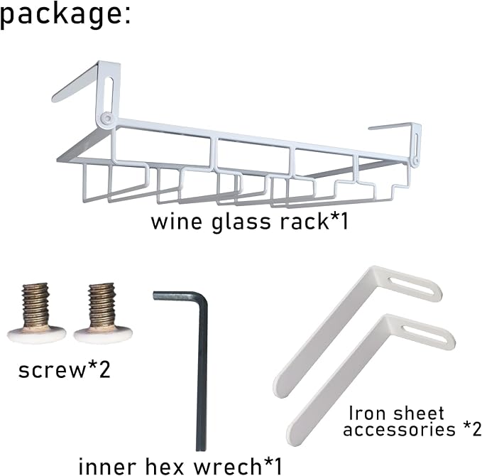 Adjustable Under Cabinet Stemware Holder - Image 4