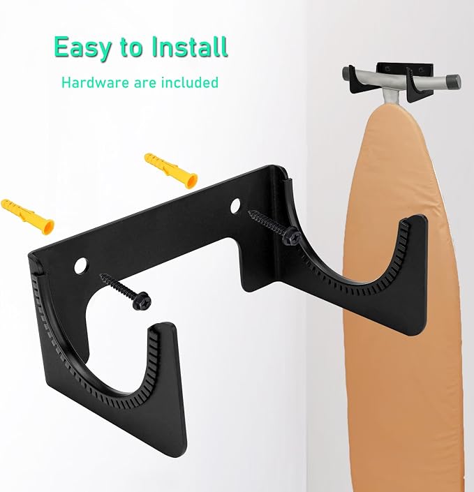 Ironing Board Holder Wall Mount, Ironing Board Hanger - Image 5