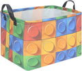 FXOLCSHE Building brick Basket, Building block book storage box, Laundry hamper by FXOCSHE
