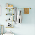 Wall Mounted Pipe Clothing Rack by MAIKAILUN