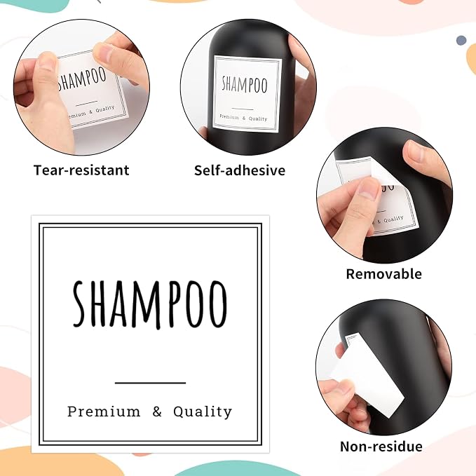 Segbeauty Bathroom Organization Labels - Image 4