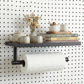 Pegboard Paper Towel Holder by SSNEWOG