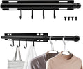 Valet Rod for Closet Pull Out, Retractable Slide Out Valets Rod Closet by Unknown