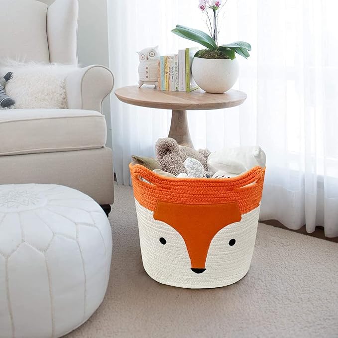 Cotton Rope Laundry Basket - Image 5