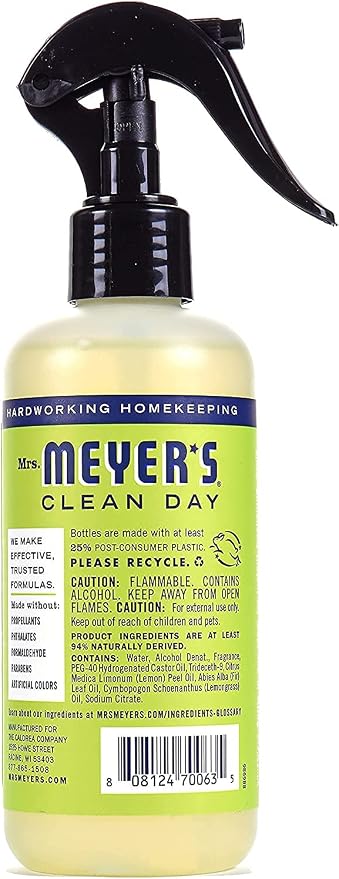 Mrs. Meyer’s Clean Day Room Freshener Spray, Lemon Verbena Scent, Instant & - Image 3