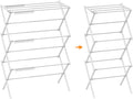 3 Tier Clothes Drying Rack, Foldable Drying Rack Clothing, Indoor & Outdoor by Rbitroise