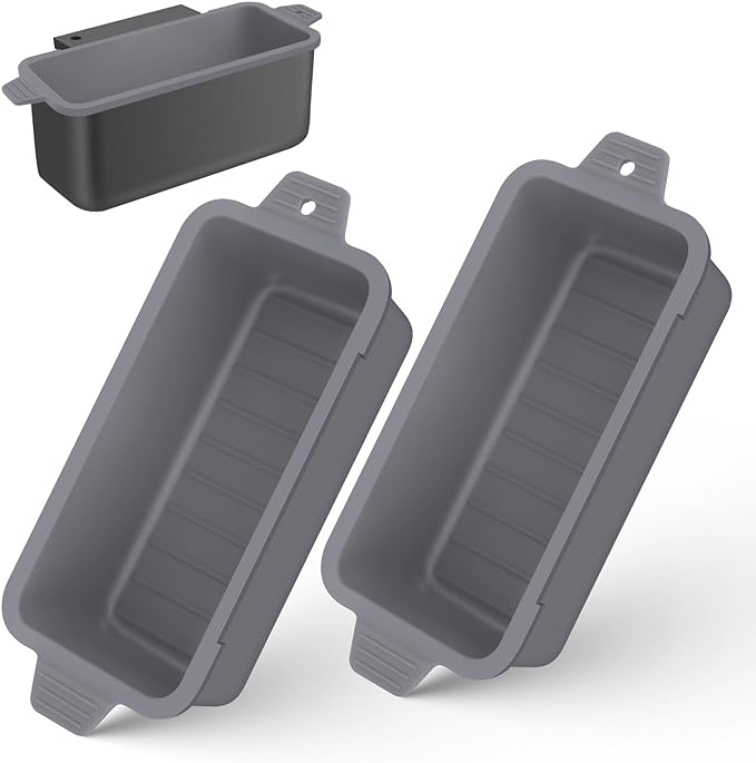 2 PCS Silicone Grease Cup Liners by Oliggive