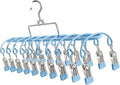 Stainless Steel Sock Clothes Drying Rack 20 Clip Rustproof Laundry Organizers by NTCLHFXU
