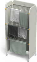Joseph Joseph Eclipse 3-Tier Adjustable Laundry Drying Rack, Integrated Fabric by JosephJoseph