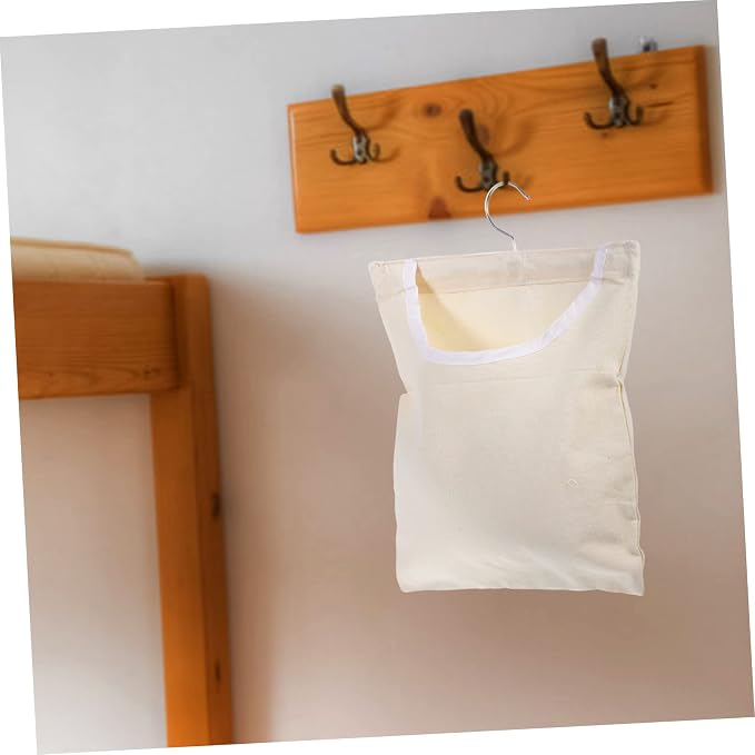 Clothespin Organizer Laundry Bag U-shaped Opening Strong Steel Hook Home Storage - Image 9