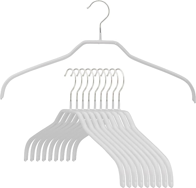 Mawa by Reston Lloyd Non Slip Space Saving Wide Width Clothing Hanger, Style by Mawa
