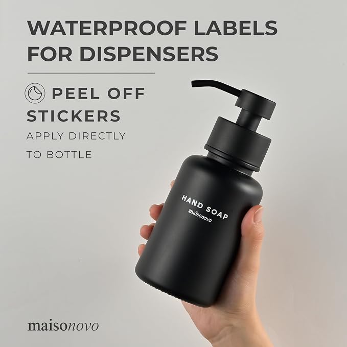 MaisoNovo Waterproof Labels for Bottles Decal Design - Image 2