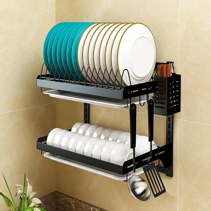 Dish Rack, 2 Tier by Unknown